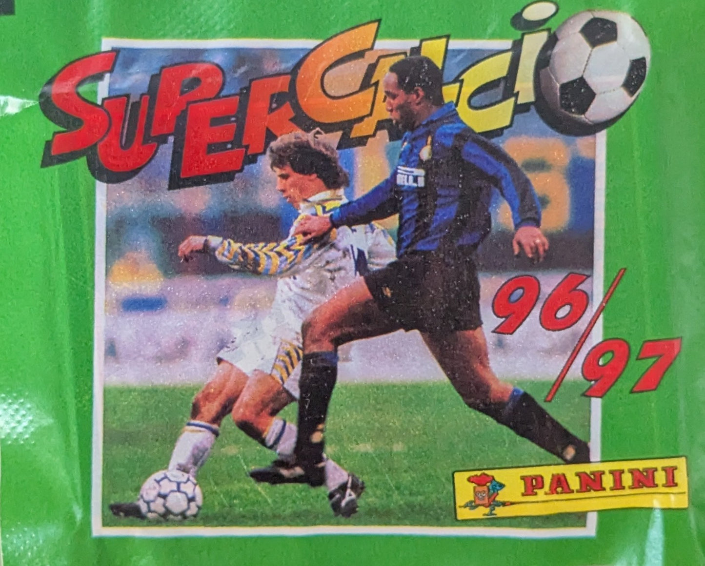 1996/97 Supercalcio Sticker Pack — Baggio, Del Piero, Maldini, Batistuta, Zidane & More