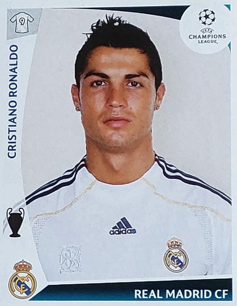 2009/10 Panini Champions League Sealed Football Sticker Pack