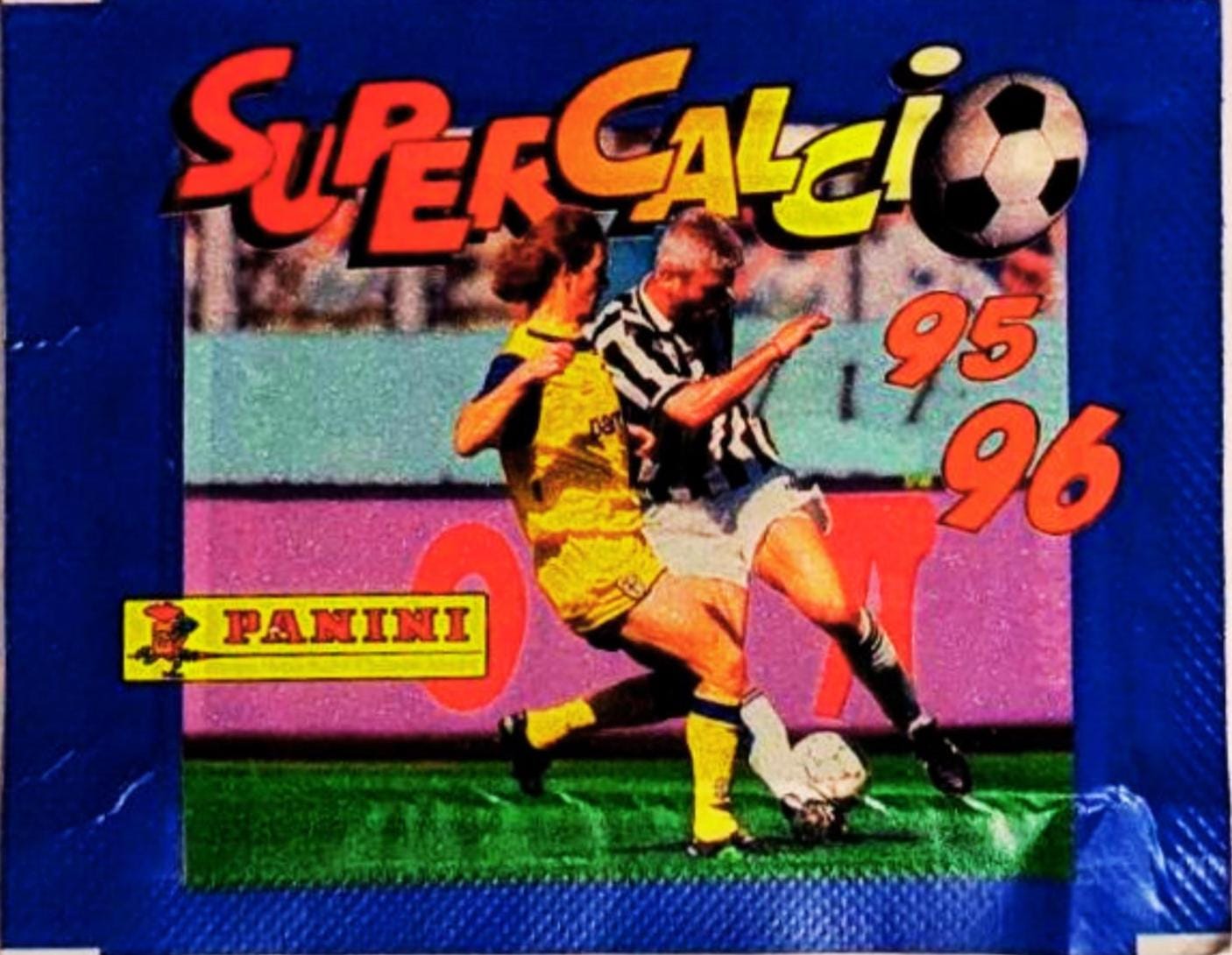 1995/96 Supercalcio Sealed Sticker Pack – Ronaldo Rookie, Cantona, Shearer, Romário & More