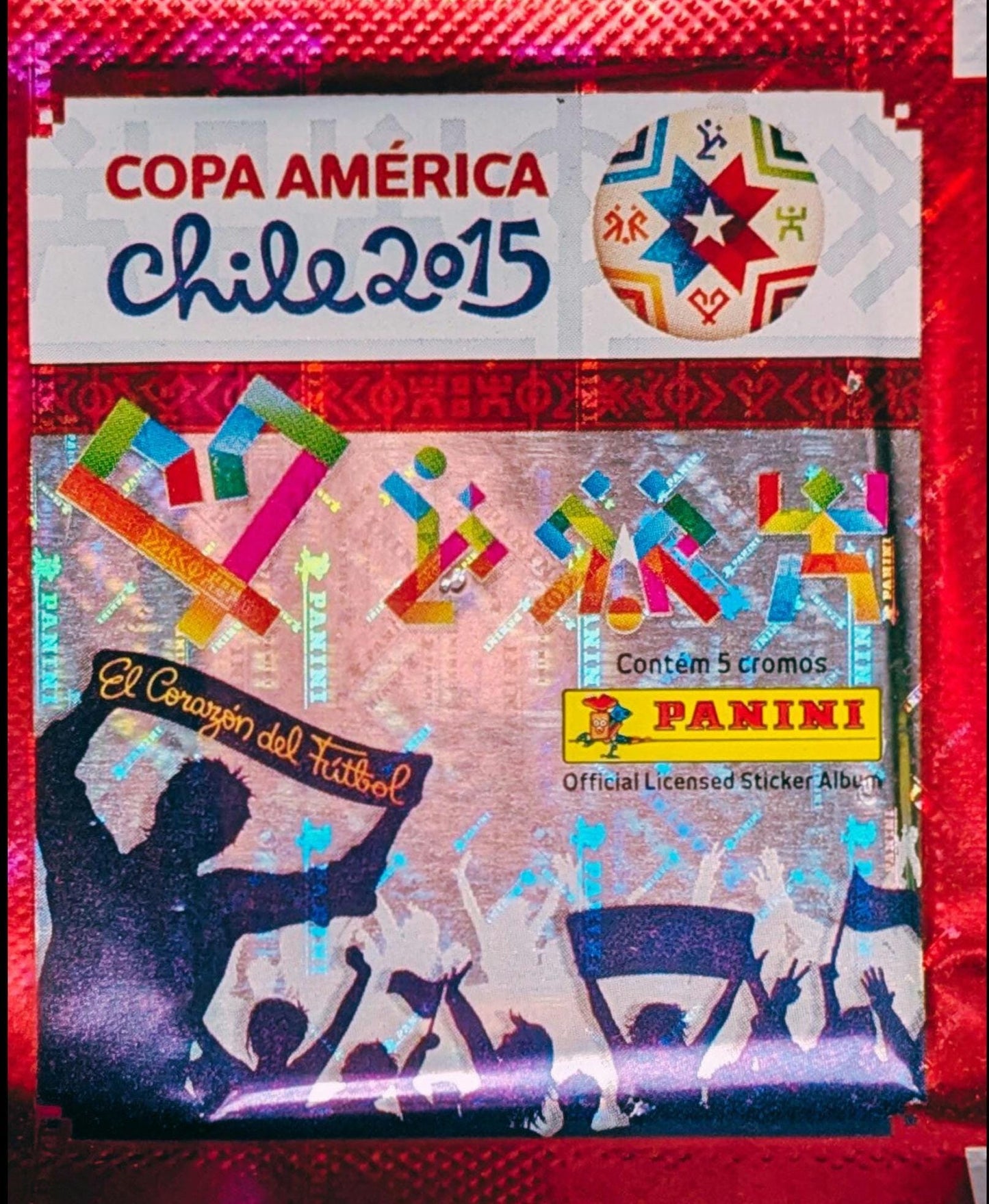 2015 Panini Copa America Sticker Pack - Messi, Neymar, Kaka & More