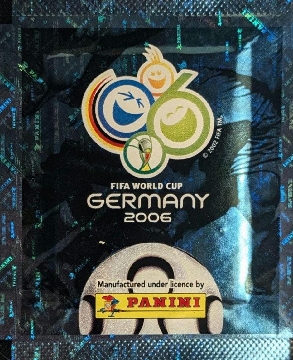 2006 Panini World Cup (50 Packs) Messi Rookie Year