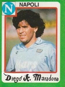 1990 Panini CalcioFlash Sealed Sticker Pack – Diego Maradona & Serie A Legends