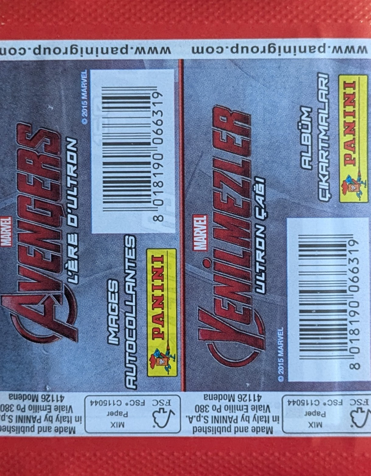 Marvel Avengers Sticker Pack