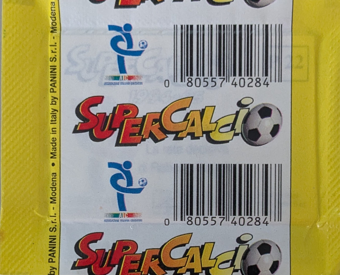 1994/95 Supercalcio Sticker Pack — Baggio, Gullit, Bergkamp, Matthäus, Batistuta & more