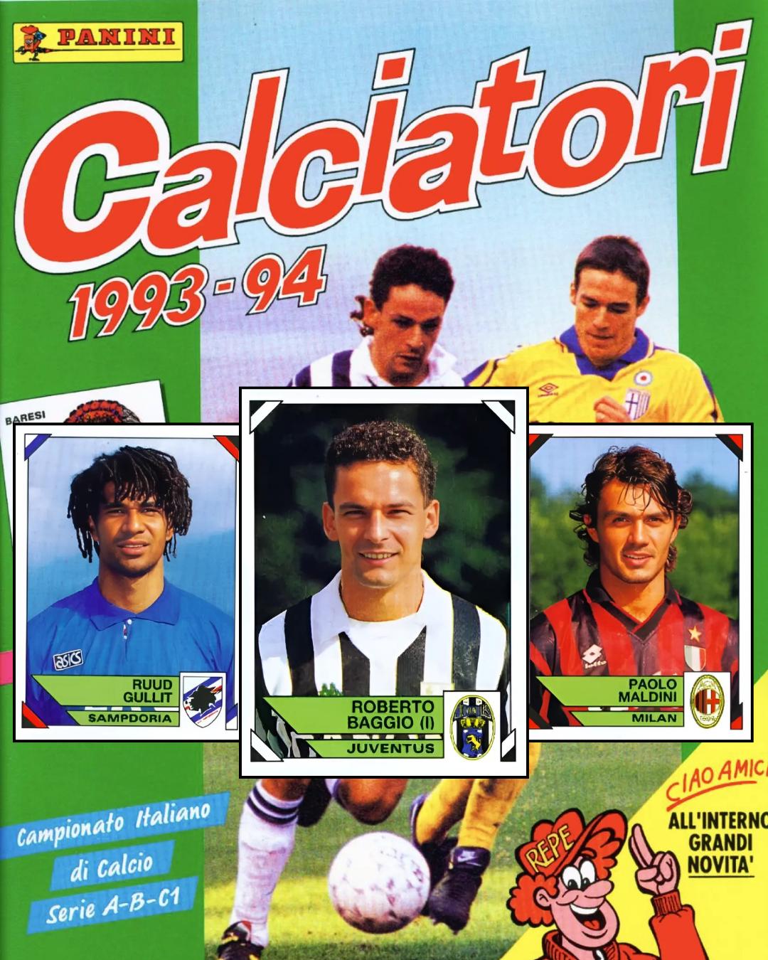 1993 Panini Calciatori (50 Packs)