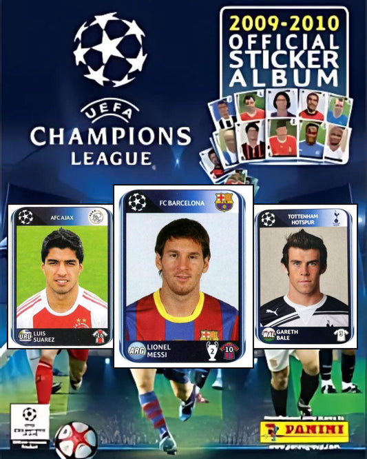 2010/11 Panini Champions League Sealed Football Sticker Pack