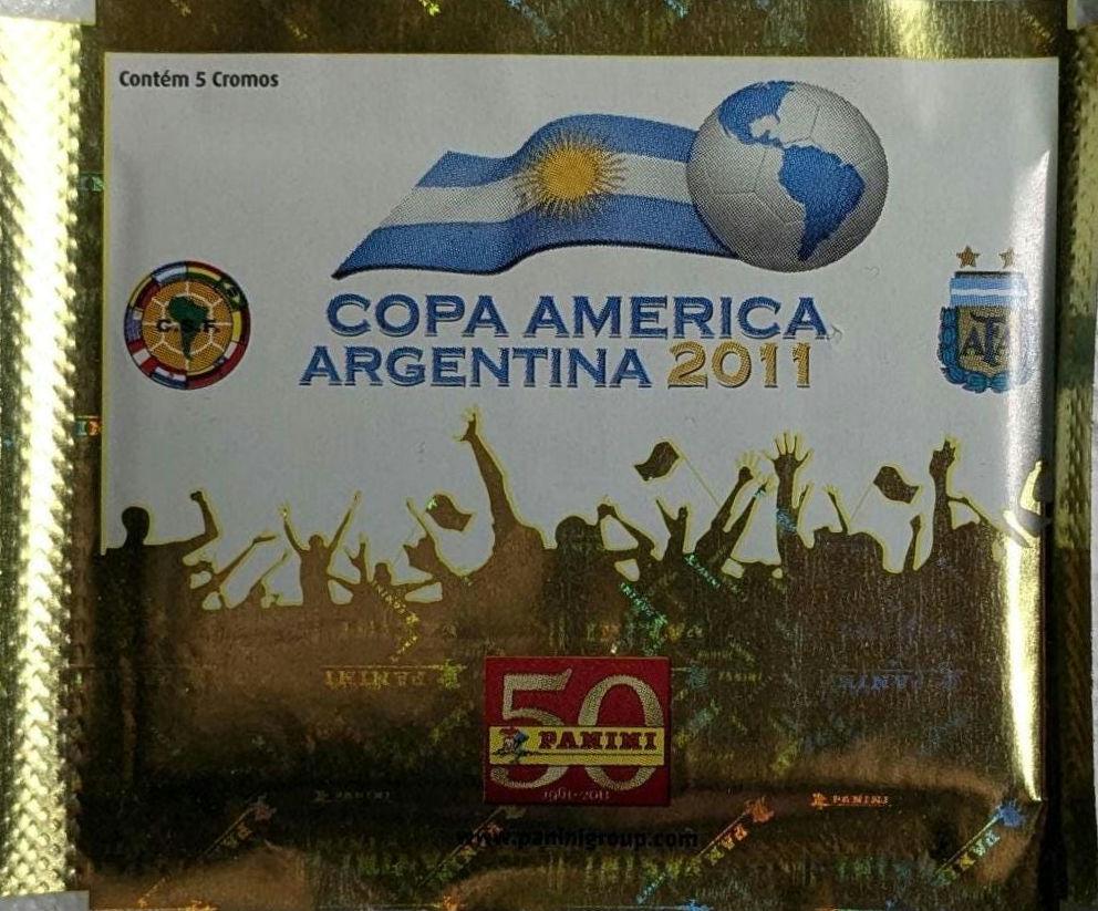 2011 Panini Copa America Sealed Football Sticker Pack