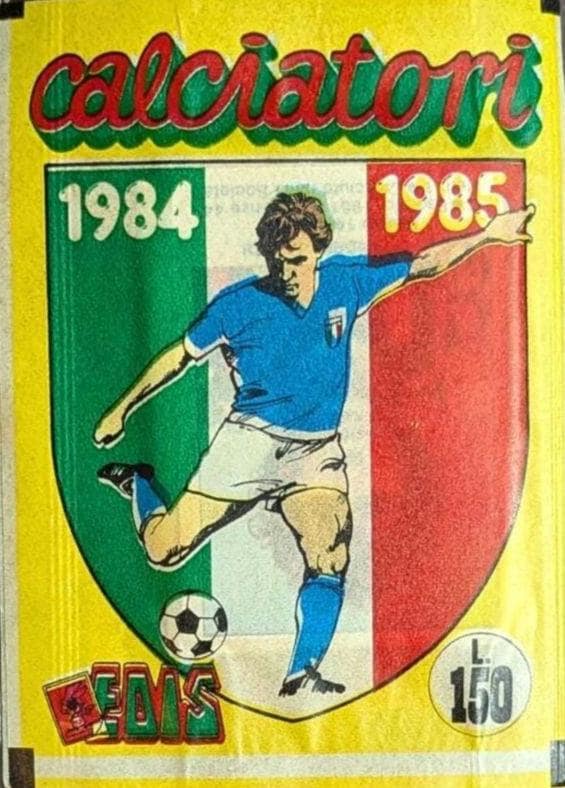 1984/85 Edis Calciatori (50 Packs!) Maradona Napoli Rookie