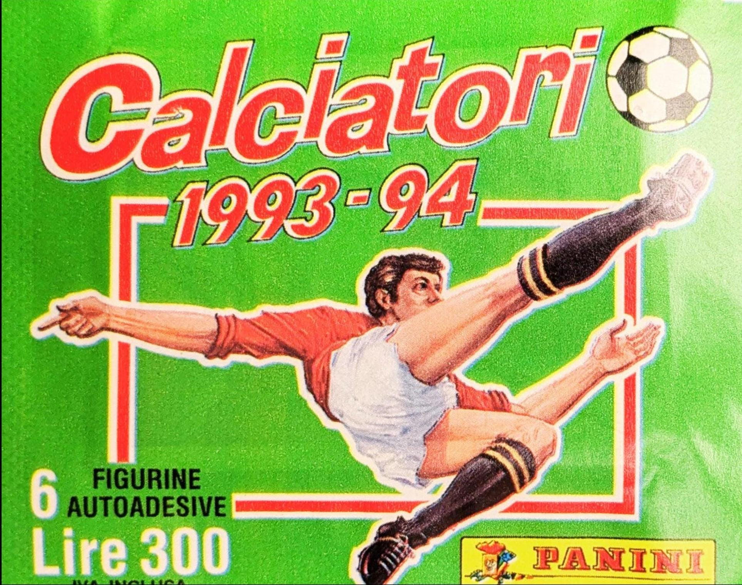 1993 Panini Calciatori (50 Packs)