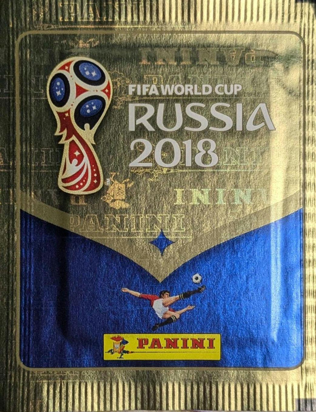 2018 Panini World Cup | Sealed Sticker Pack | Mbappé Rookie Year | Unopened & Original