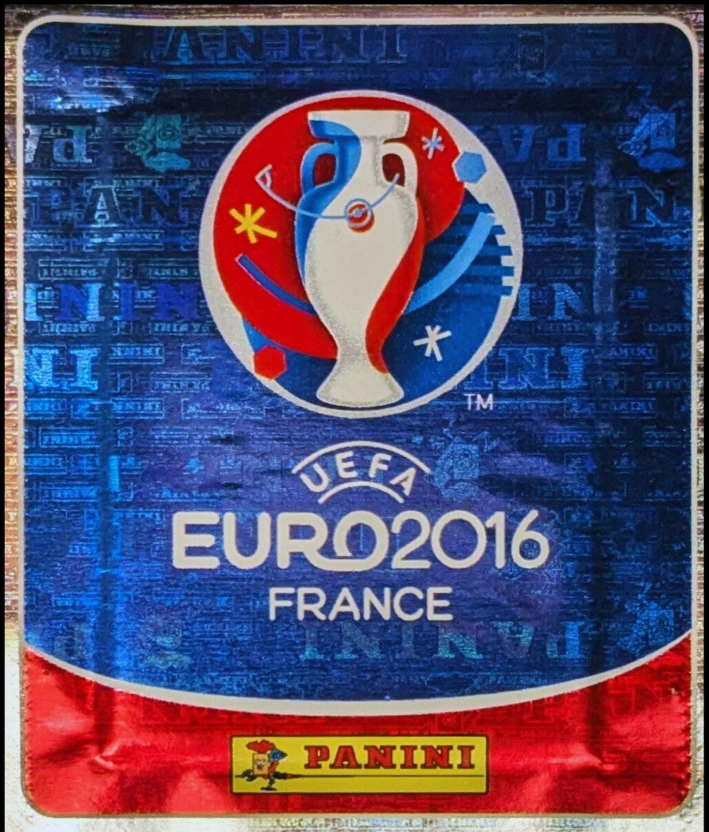2016 Panini Euros Football Retro Vintage Sealed Sticker Pack