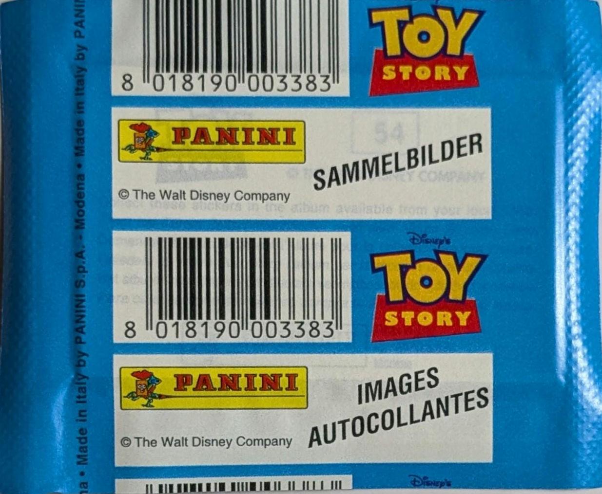 1995 Panini Disney Toy Story Retro/ Vintage Sealed Sticker Pack