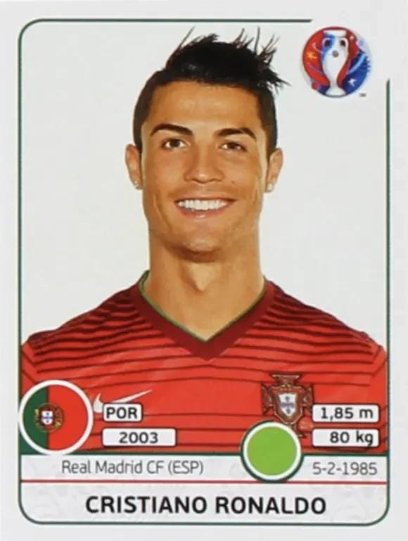 2016 Panini Euros Football Retro Vintage Sealed Sticker Pack