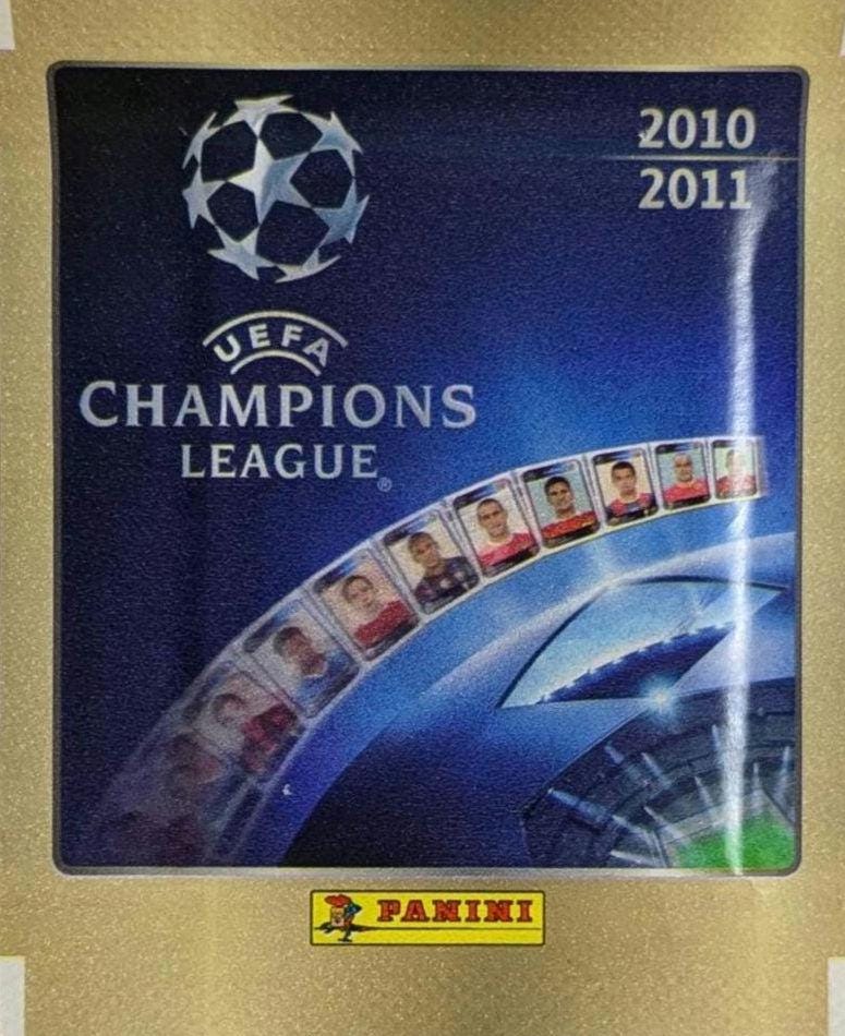 2010/11 Panini Champions League Sealed Football Sticker Pack
