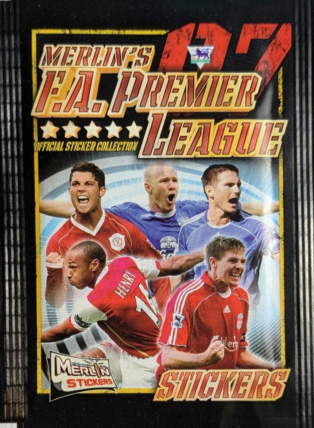 2006/7 Merlin Premier League Sealed Football Sticker Pack