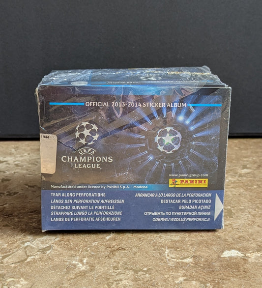 2013/14 Panini Champions League Sticker Box (50 Packs) (Made In Brazil)