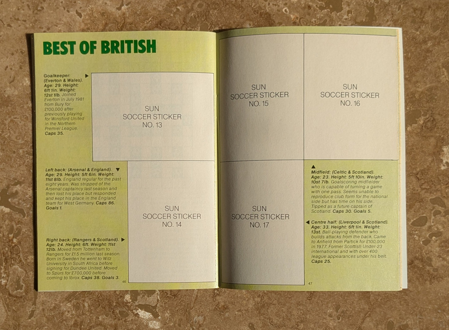 The Sun 1998 Pocket Book Album (Blank) - Near Mint Condition