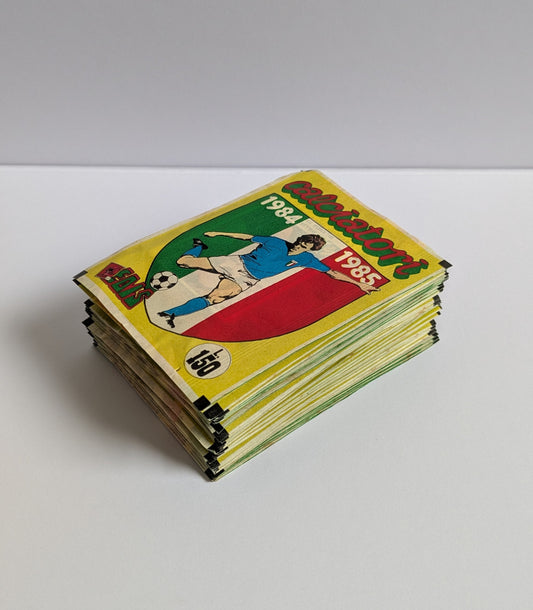 1984/85 Edis Calciatori (50 Packs!) Maradona Napoli Rookie
