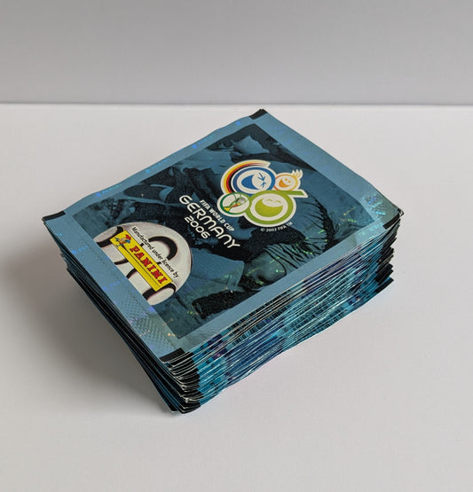 2006 Panini World Cup (50 Packs) Messi Rookie Year